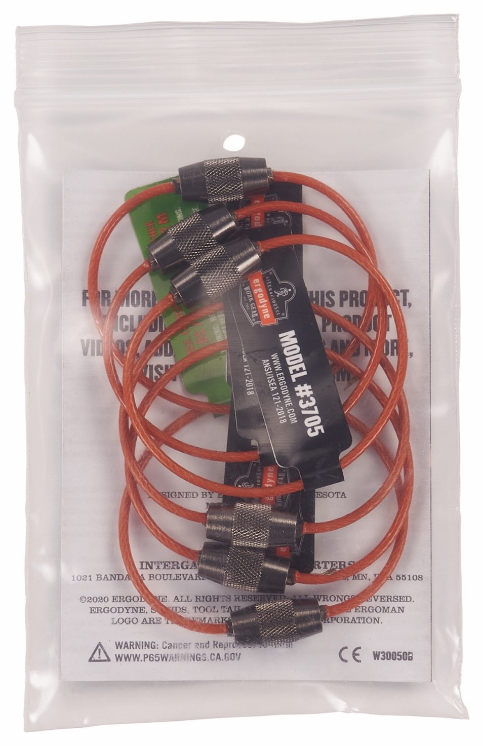 Imagen oficial de Ergodyne Squids 3705 Wire Tool Attachment publicada por OECD 4