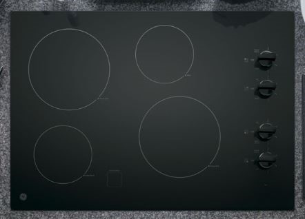 Imagen oficial de GE Brand 30” Knob-Controlled Electric Radiant Cooktops publicada por OECD 2