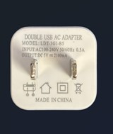 Imagen oficial de Double USB AC Adapter publicada por OECD 3