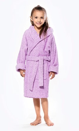 Imagen oficial de Turquaz 100% Turkish Cotton Hooded Terry Kid's Bathrobes publicada por OECD 2