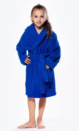 Imagen oficial de Turquaz 100% Turkish Cotton Hooded Terry Kid's Bathrobes publicada por OECD 3