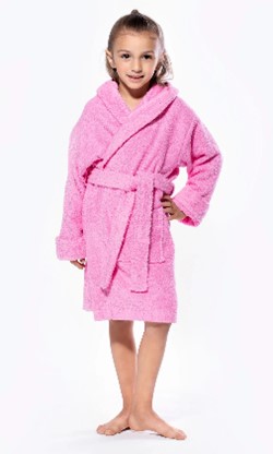 Imagen oficial de Turquaz 100% Turkish Cotton Hooded Terry Kid's Bathrobes publicada por OECD 5