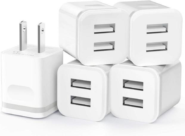 Imagen oficial de LUOATIP USB Wall Charger model HC45 publicada por OECD 2