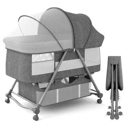 Imagen oficial de Isabelle & Max Linzy Bassinet with Mattress publicada por OECD