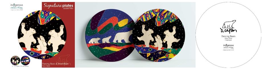 Imagen oficial de Indigenous Collection Ceramic Plates by Canadian Art Prints publicada por OECD 3