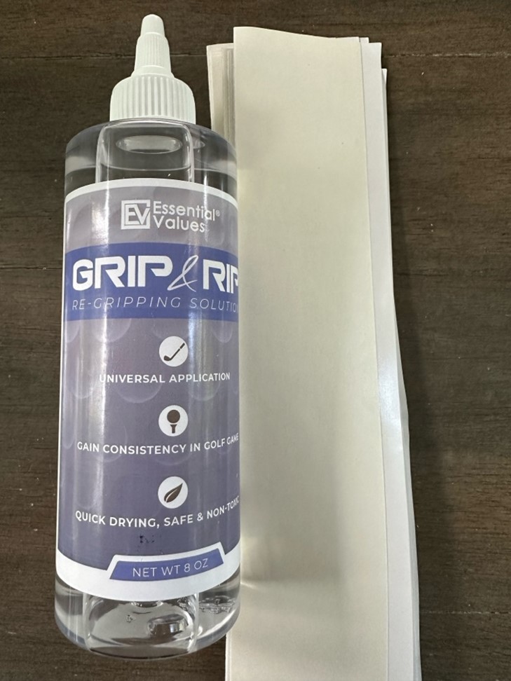 Imagen oficial de Essential Values Golf Grip Solvent and Golf Grip kits publicada por OECD 2