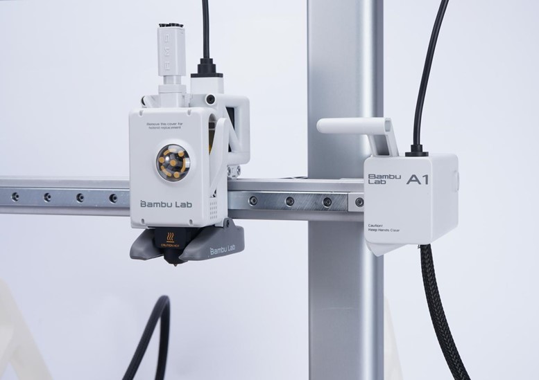 Imagen oficial de Bambu Lab Model A1 3D printers publicada por OECD 2
