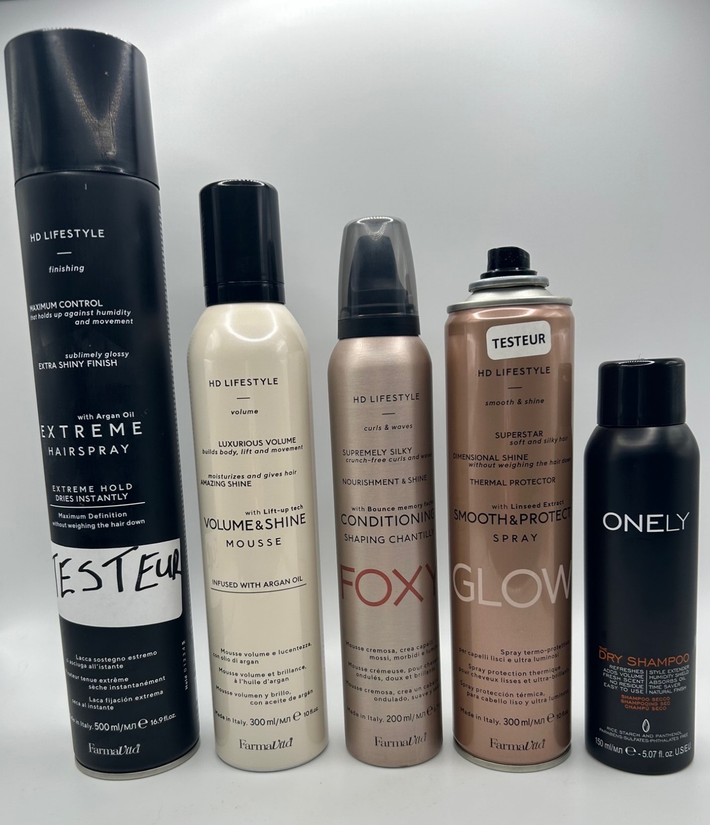 Imagen oficial de Various hair styling products from HD Lifestyle and Onely publicada por OECD