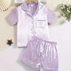 Imagen oficial de JUVENNO KIDS Children’s Button- up Short Sleeve/ Shorts Two Piece Pajama Sets publicada por OECD 2