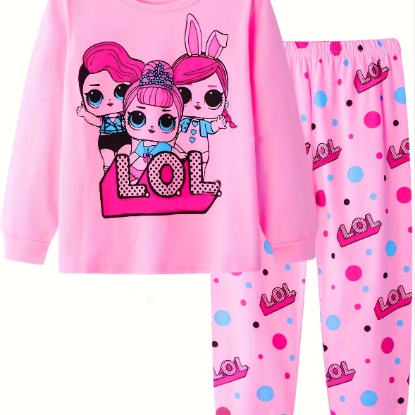 Imagen oficial de Fashion Online Long-Sleeve/Pants Two-Piece Pajama Sets publicada por OECD 4