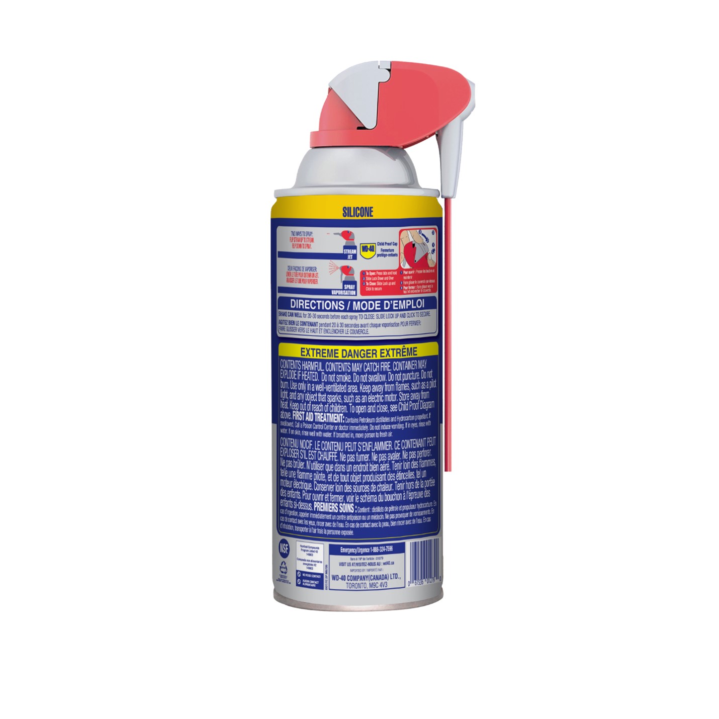 Imagen oficial de WD-40 Specialist Silicone publicada por OECD 2