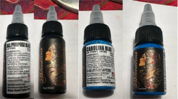 Imagen oficial de Bloodline brand Tattoo Pigments publicada por OECD