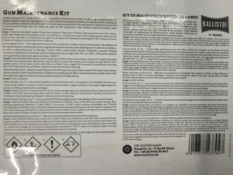 Imagen oficial de Various Ballistol Cleaning Oils and Gun Maintenance Products publicada por OECD 9