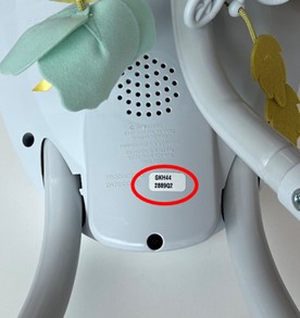 Imagen oficial de Fisher-Price Snuga Swings recalled due to suffocation hazard publicada por OECD