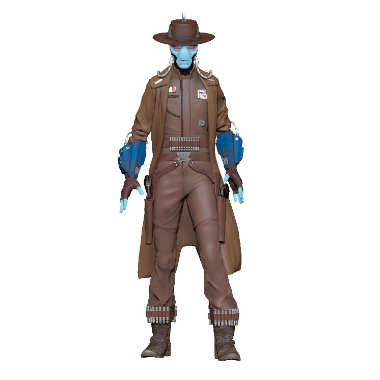 Imagen oficial de Hallmark Keepsake Christmas Tree Ornament featuring Cad Bane from Star Wars The Book of Boba Fett publicada por OECD 2