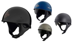 Imagen oficial de Scorpion EXO-C90 and Harley-Davidson HD-X06 motorcycle helmets publicada por OECD 2