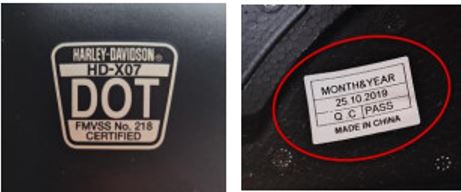 Imagen oficial de Scorpion EXO Covert X and Harley-Davidson HD-X07 motorcycle helmets publicada por OECD 4