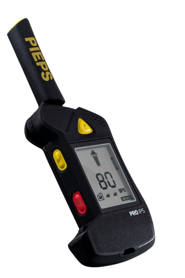Imagen oficial de PIEPS Pro IPS avalanche transceivers publicada por OECD