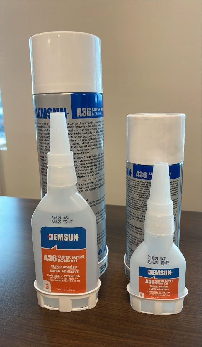Imagen oficial de Demsun A36 cyanoacrylate adhesive and activator publicada por OECD 2