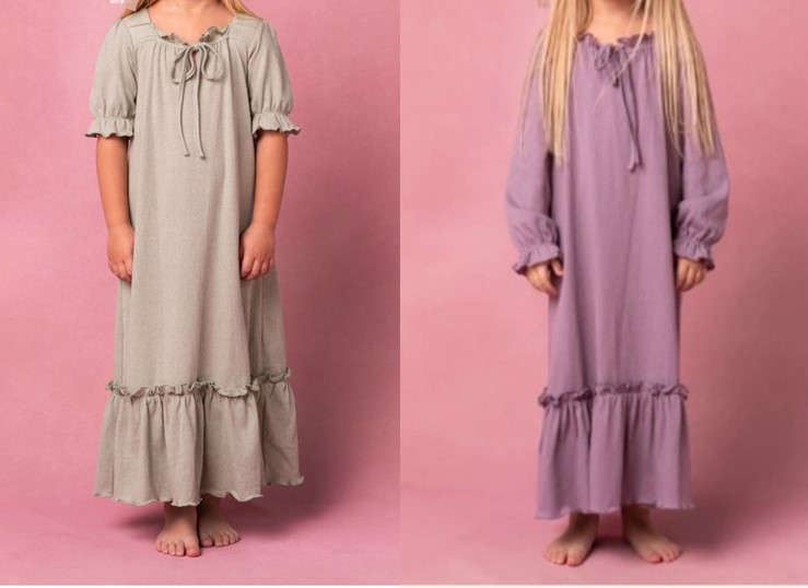 Imagen oficial de Ivy City Mini Bella Bunny Pajamas, Mini Camille Pajamas and Mini Petra Nightgown publicada por OECD 3