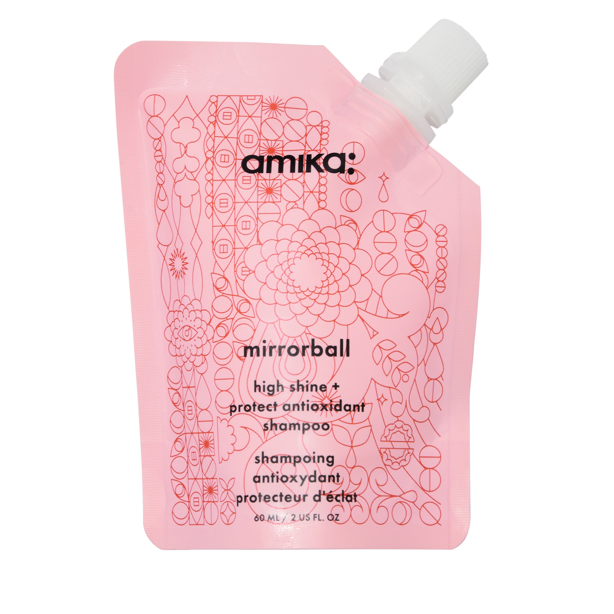 Imagen oficial de amika Mirrorball High Shine + Protect Antioxidant Shampoo publicada por OECD 5