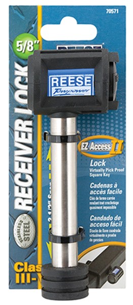 Imagen oficial de Reese branded hitch receiver locks publicada por OECD 2