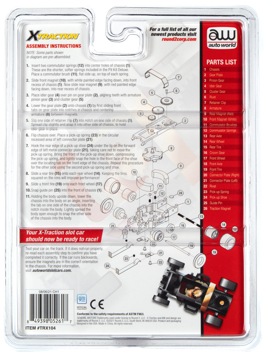 Imagen oficial de Auto World Unassembled Deluxe Pit Kit Slot Cars publicada por OECD 4