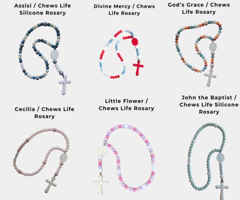 Imagen oficial de Silicone Rosary and Decade Teethers publicada por OECD