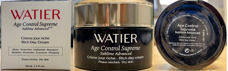 Imagen oficial de Age Control Supreme Sublime Advanced Rich day cream publicada por OECD