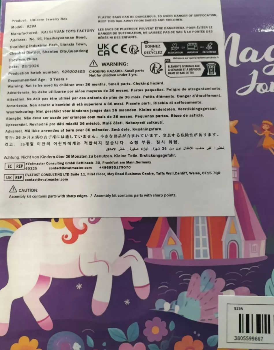 Imagen oficial de Unicorn Bracelet Gift Box Set publicada por OECD 2