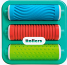 Imagen oficial de Rollers Tile for PlayTab Modular Activity Board publicada por OECD