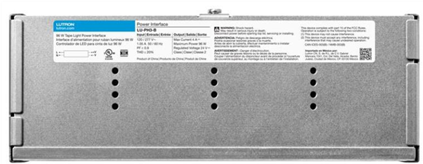 Imagen oficial de Lutron Power Interface for LED Tape Lights publicada por OECD