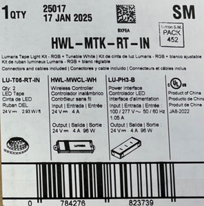 Imagen oficial de Lutron Power Interface for LED Tape Lights publicada por OECD 4