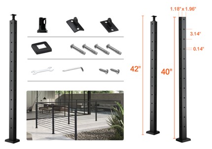 Imagen oficial de Vevor Cable Railing Kits publicada por OECD 2