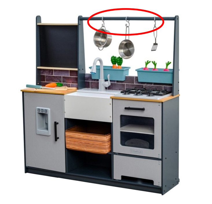 Imagen oficial de KidKraft Farm to Table Model Play Kitchen publicada por OECD 2