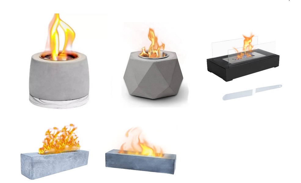 Imagen oficial de OZHOMY Portable Tabletop Fire Pit Bowl publicada por OECD