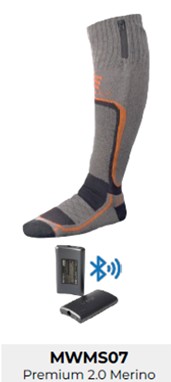 Imagen oficial de Various Fieldsheer branded heated socks publicada por OECD 7