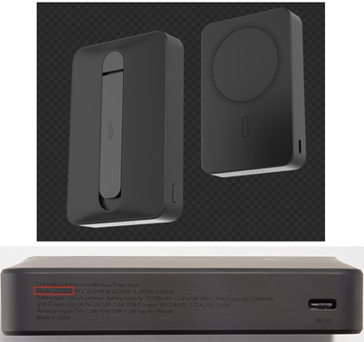 Imagen oficial de ESR HaloLock Wireless Power Bank publicada por OECD 2