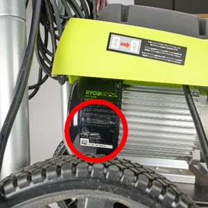 Imagen oficial de RYOBI 2300 PSI 1.2GPM Electric Pressure Washer and RYOBI 2700 PSI 1.1GPM Electric Pressure Washer publicada por OECD 3