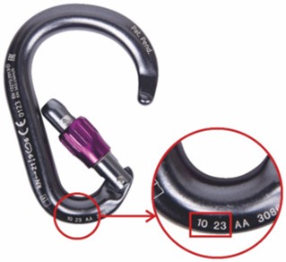Imagen oficial de C.A.M.P. Nimbus Lock Carabiners publicada por OECD 2