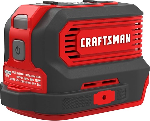 Imagen oficial de Craftsman V20 150W Power Inverter publicada por OECD