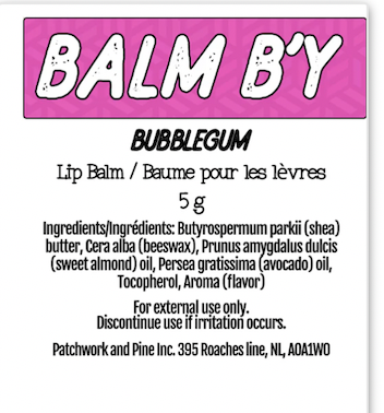 Imagen oficial de Balm B’Y Lip Balm - Bubblegum Flavoured Lip Balm and Dildo Brewing Co. & Museum Sea Salt and Fog Artisan Beer Soap publicada por OECD