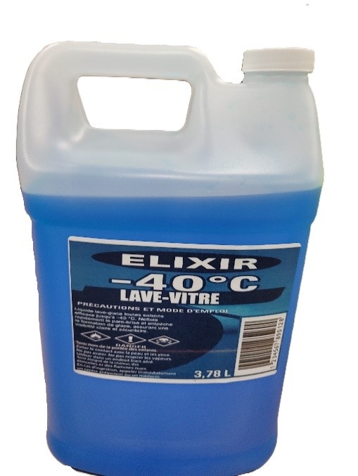 Imagen oficial de Elixir -40 C windshield washer fluid publicada por OECD