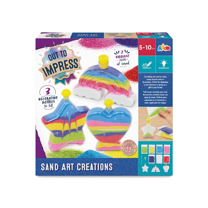 Imagen oficial de Addo Play "Out To Impress" Sand Art Creations and Creative Candles publicada por OECD 2