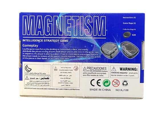 Imagen oficial de ToyTexx Portable Magnetic Strategy 20 Magnet Kit with Rope & Storage Bag publicada por OECD 2
