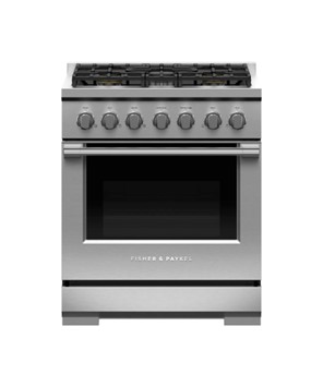 Imagen oficial de Fisher & Paykel Branded 30”, 36” & 48” Freestanding Professional Gas Ranges with a gas oven publicada por OECD 2