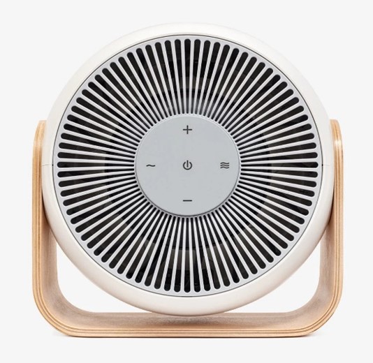 Imagen oficial de Breez 2-in-1 Smart Bedroom Fan and White Noise Machine publicada por OECD