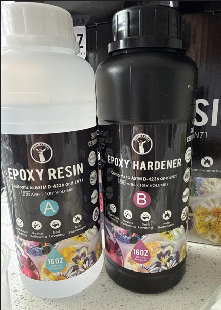 Imagen oficial de ResinAngel epoxy resin publicada por OECD 2