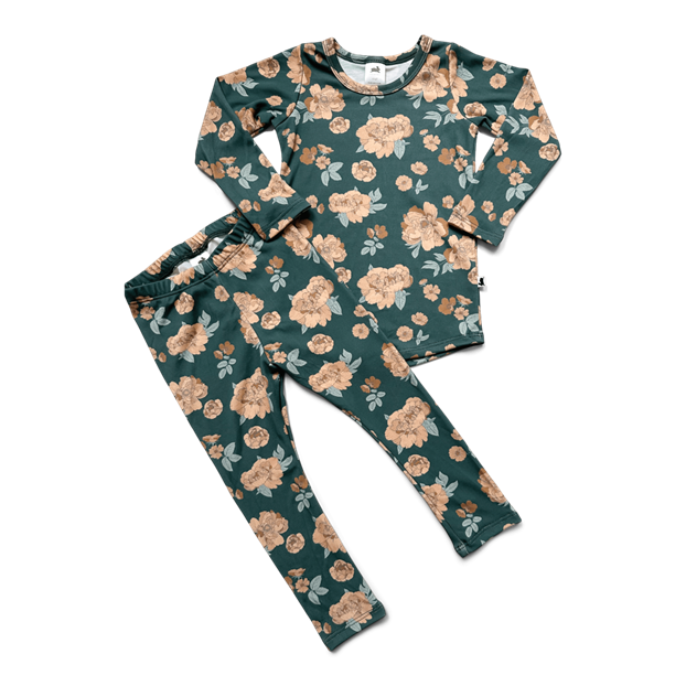 Imagen oficial de Little & Lively Baby/Kids/Youth Bamboo 2-Piece Long-Sleeve and Henley Lounge Sets publicada por OECD 14