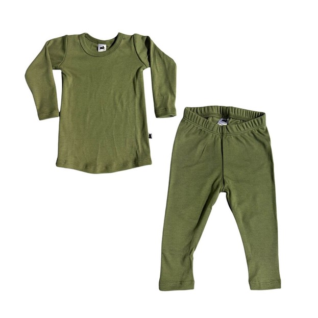 Imagen oficial de Little & Lively Baby/Kids/Youth Bamboo 2-Piece Long-Sleeve and Henley Lounge Sets publicada por OECD 11
